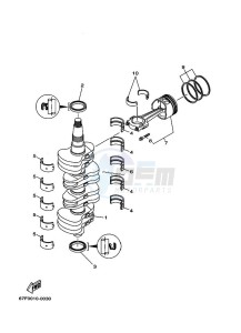 F100A drawing CRANKSHAFT--PISTON