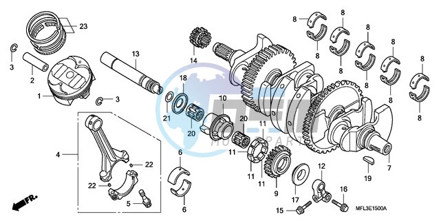 CRANKSHAFT/PISTON