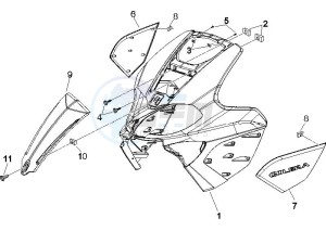 Runner 50 Pure Jet drawing Front shield