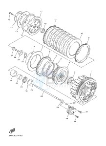 FJR1300A FJR1300A ABS (1MC1,1MC2 1MC6) drawing CLUTCH