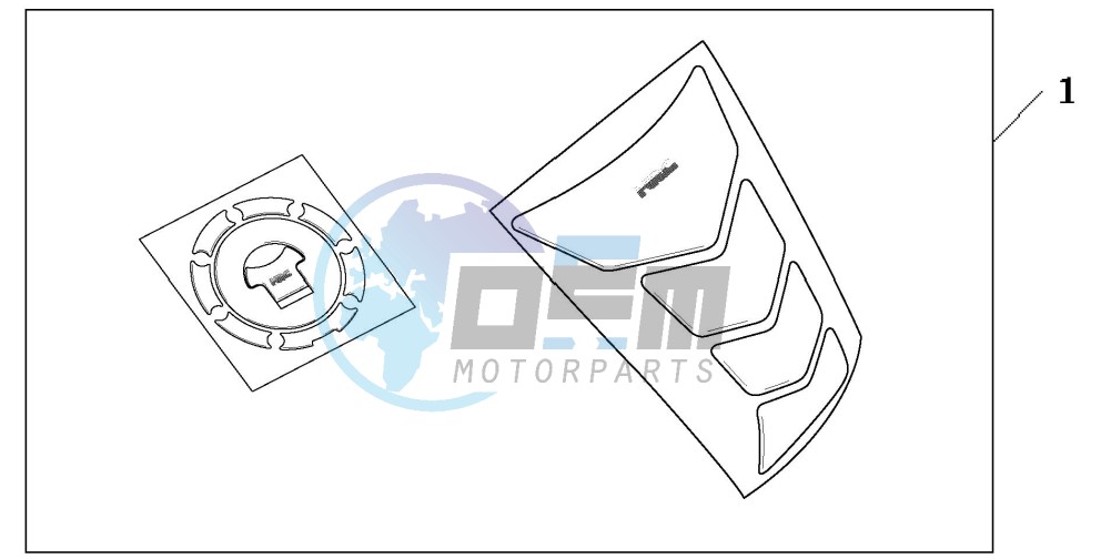 TANKPAD / FUEL LID COVER