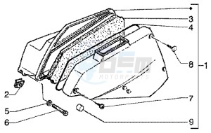 ET4 150 Leader drawing Air Cleaner