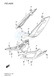 DL650X ABS V-STROM EU drawing FRAME COVER