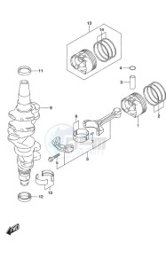 DF 60A drawing Crankshaft