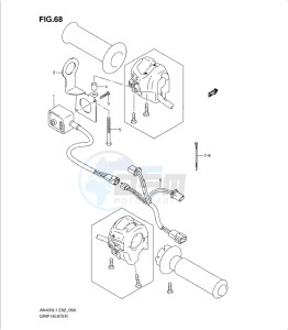 AN400Z drawing GRIP HEATER (AN400ZAL1 E2)