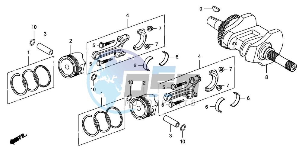 CRANKSHAFT/PISTON