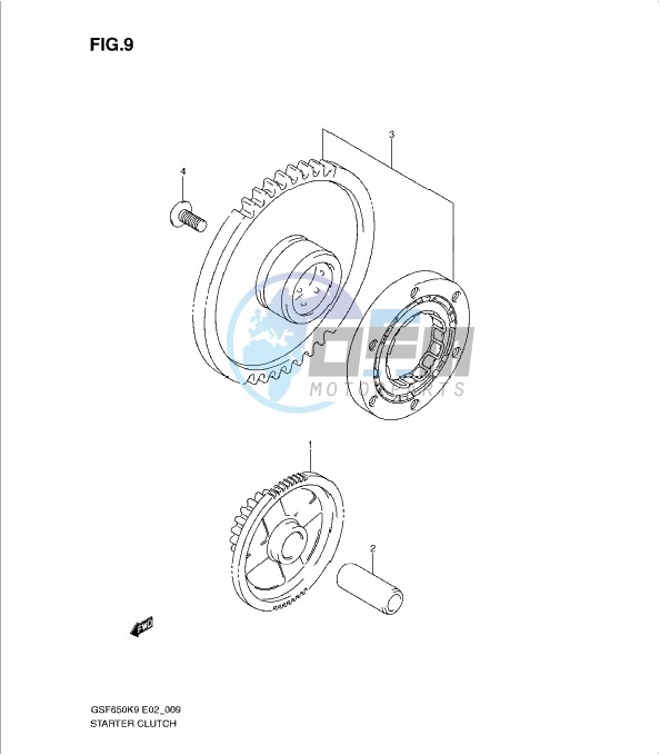 STARTER CLUTCH