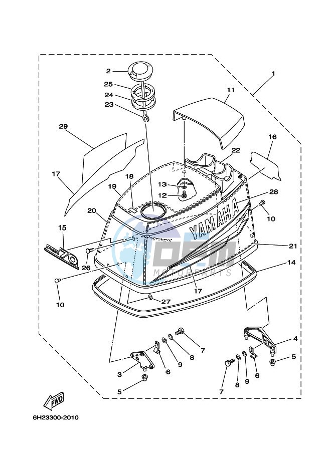 TOP-COWLING