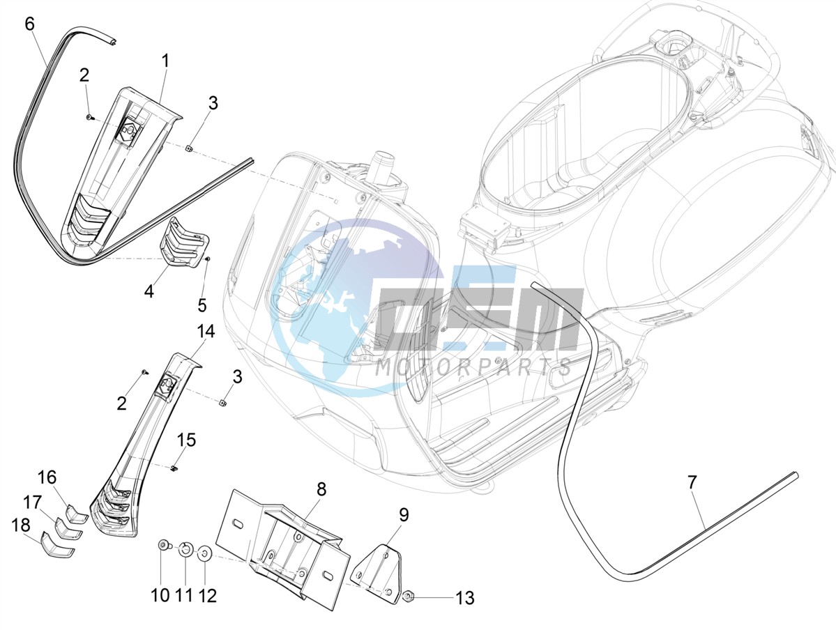 Front shield