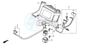 VFR800FI drawing BATTERY