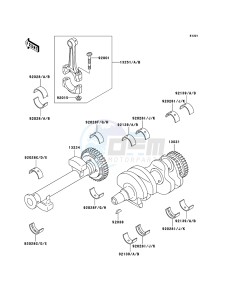 KLE500 KLE500-B1P GB XX (EU ME A(FRICA) drawing Crankshaft