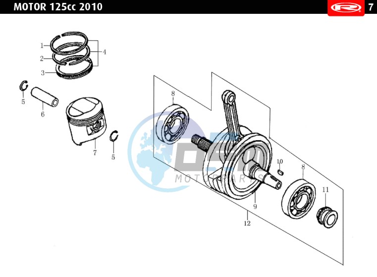 CRANKSHAFT - PISTON