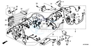 TRX420FA6G TRX420 Europe Direct - (ED) drawing WIRE HARNESS