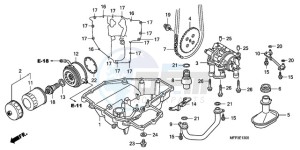 CB13009 Australia - (U / MME TWO) drawing OIL PAN/OIL PUMP