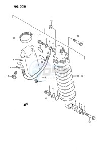 RM80 (E24) drawing REAR SHOCK ABSORBER (MODEL K)