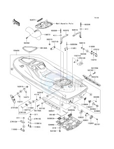 JT 1200 D [STX-12F] (D1-D1) D1 drawing HULL