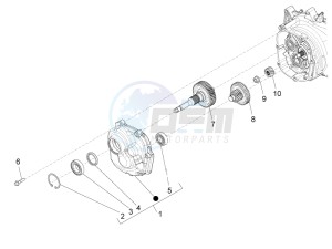 BEVERLY 350 ST 4T 4V ie E4 ABS (NAFTA) drawing Reduction unit