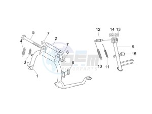 Granturismo 125 L Potenziato drawing Stand