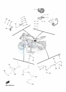 NIKEN MXT850 (BD5B) drawing ELECTRICAL 3