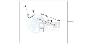 VT750C9 Australia - (U / MK) drawing CH S/B SUPPORT