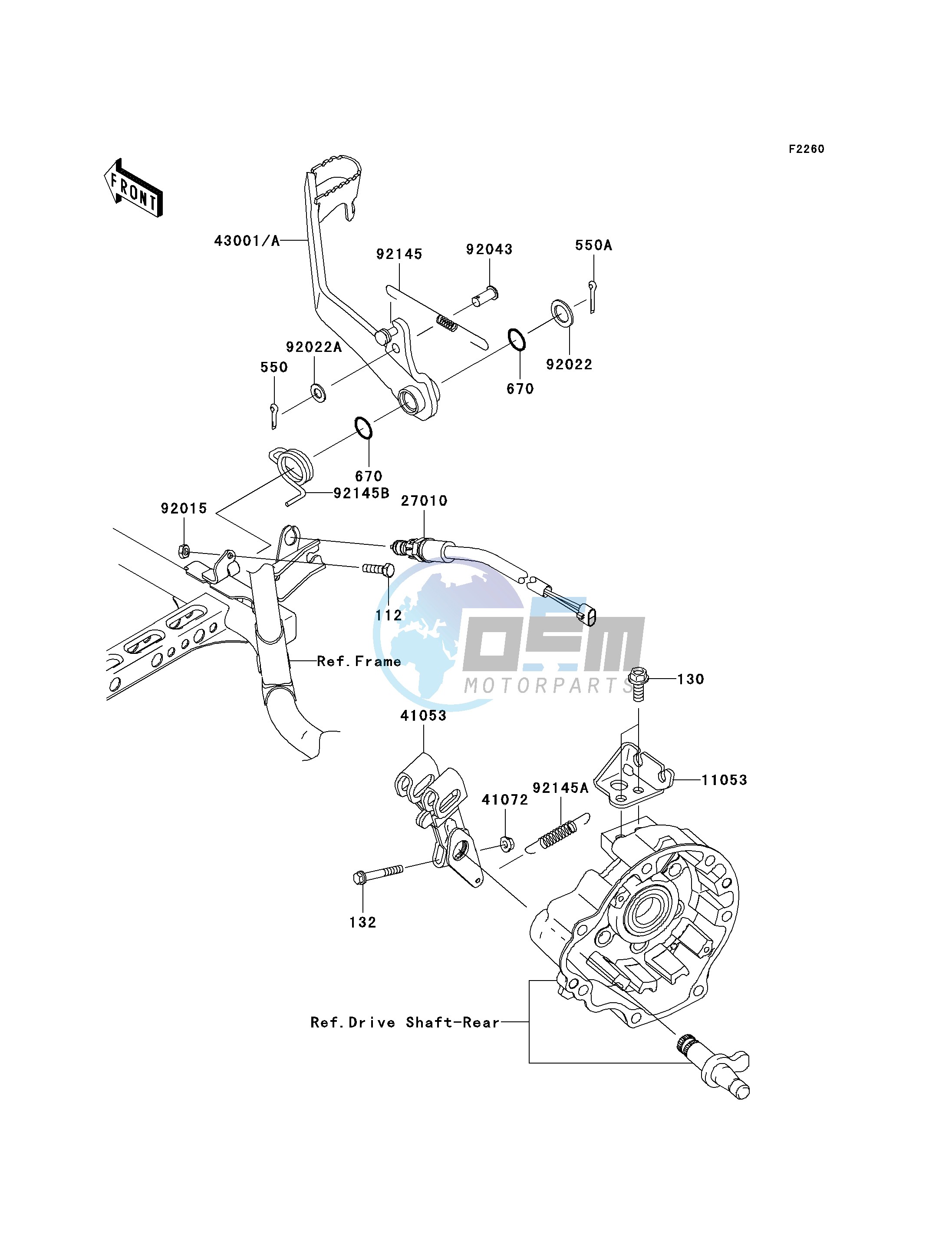 BRAKE PEDAL