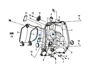 FIDDLE III 125I L5-L6 drawing COWLING INNER FR PLATE