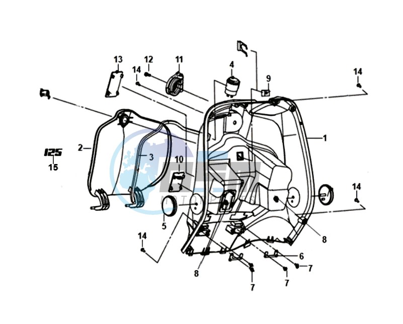 COWLING INNER FR PLATE