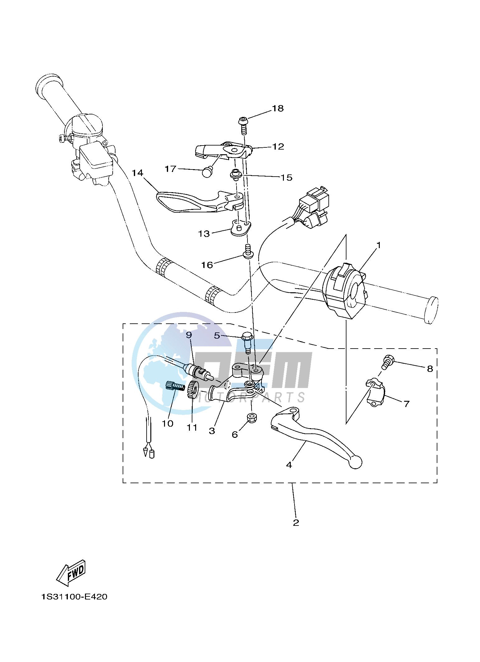 HANDLE SWITCH & LEVER