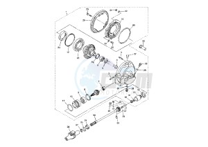 FJR 1300 drawing DRIVE SHAFT – FINAL GEAR