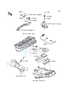 ZZR1400_ABS ZX1400FEF FR GB XX (EU ME A(FRICA) drawing Fuel Injection