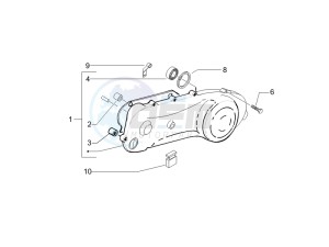 Stalker 50 Special Edition drawing Crankcase cover - Crankcase cooling