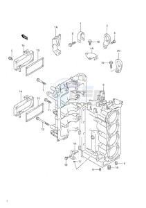 DF 60 drawing Cylinder Block