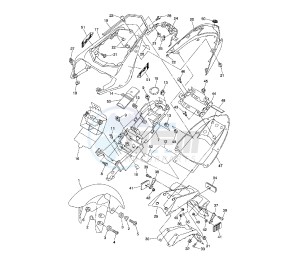 FZ1 1000 drawing FENDER SMX  SM1