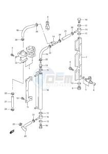 DF 90A drawing Fuel Injector