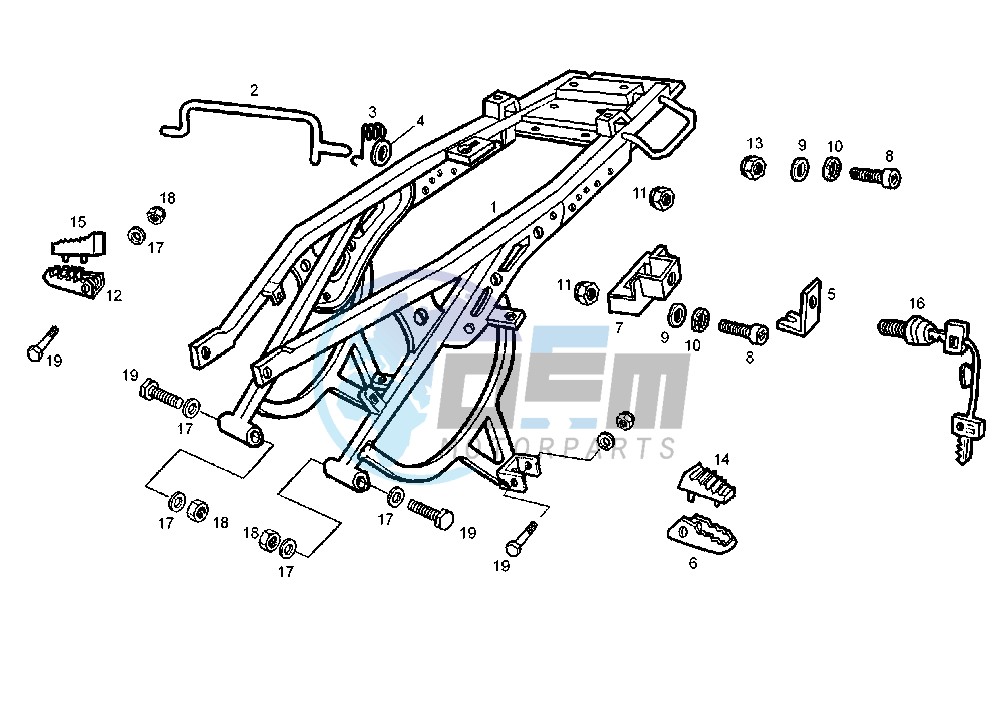 REAR FRAME