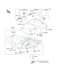 KRF 750 F [TERYX 750 4X4 NRA OUTDOORS] (F8F) C8FA drawing SEAT