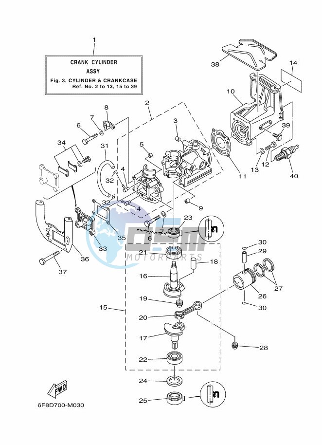 CYLINDER--CRANKCASE