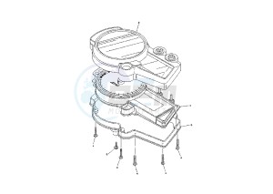 YZF R6 600 drawing METER