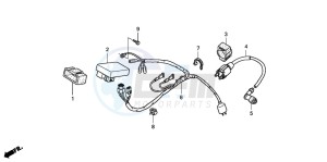 CRF100F drawing WIRE HARNESS