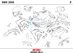 SMX-50-BLACK drawing COWLING