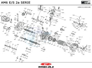 RS1-50-YELLOW-GREY drawing ENGINE  AM6 E/S 2a SERIE