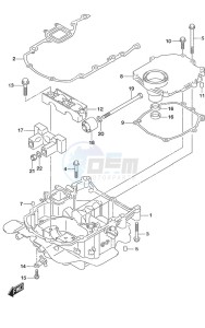 DF 50A drawing Engine Holder High Thrust