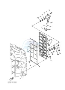 Z250D drawing CYLINDER-AND-CRANKCASE-3