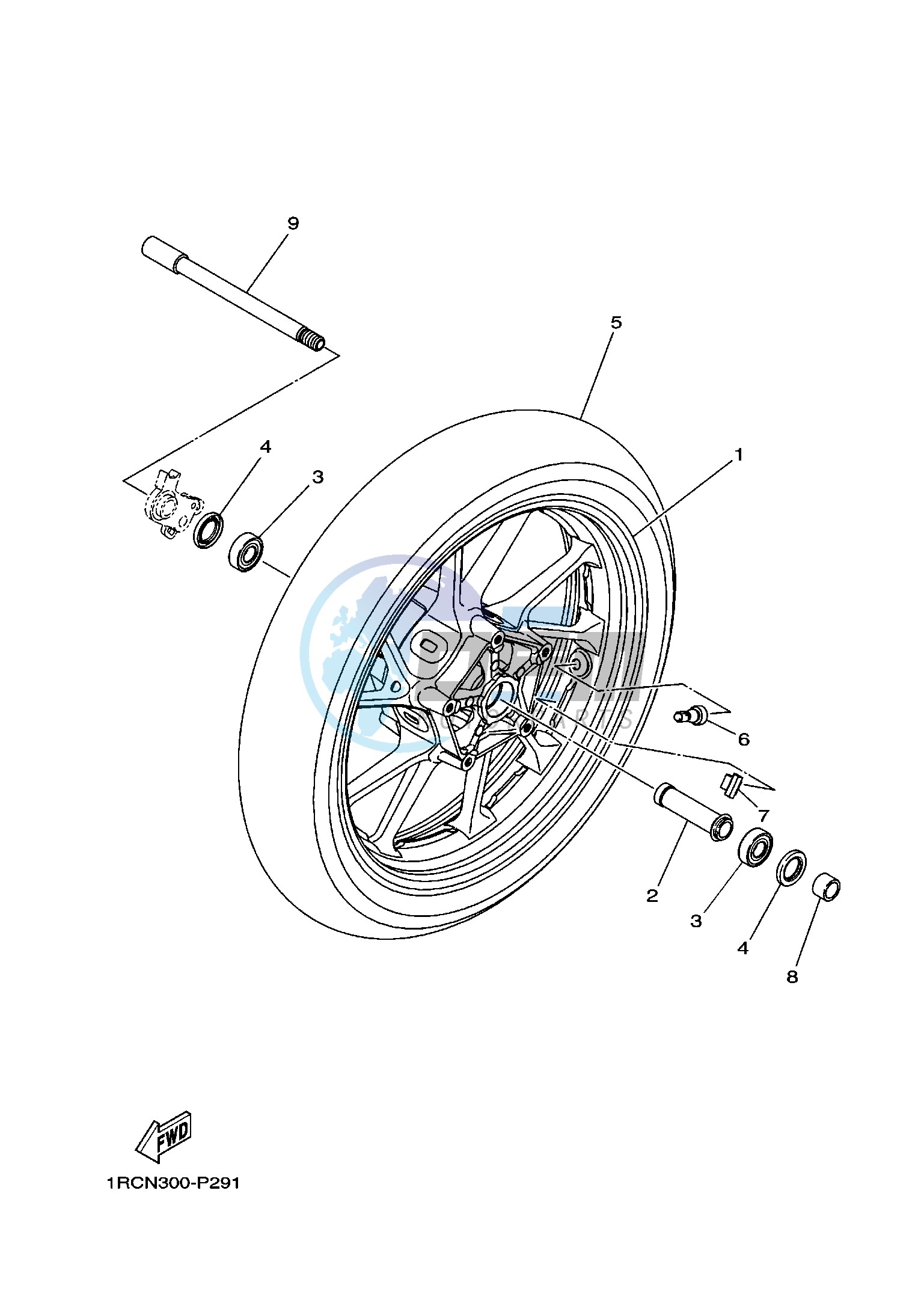 FRONT WHEEL