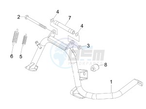 X7 250 ie Euro 3 drawing Stand