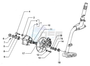 Hexagon 250 GT (5791881) 5791881 drawing Brake system