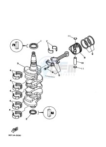 F50A drawing CRANKSHAFT--PISTON