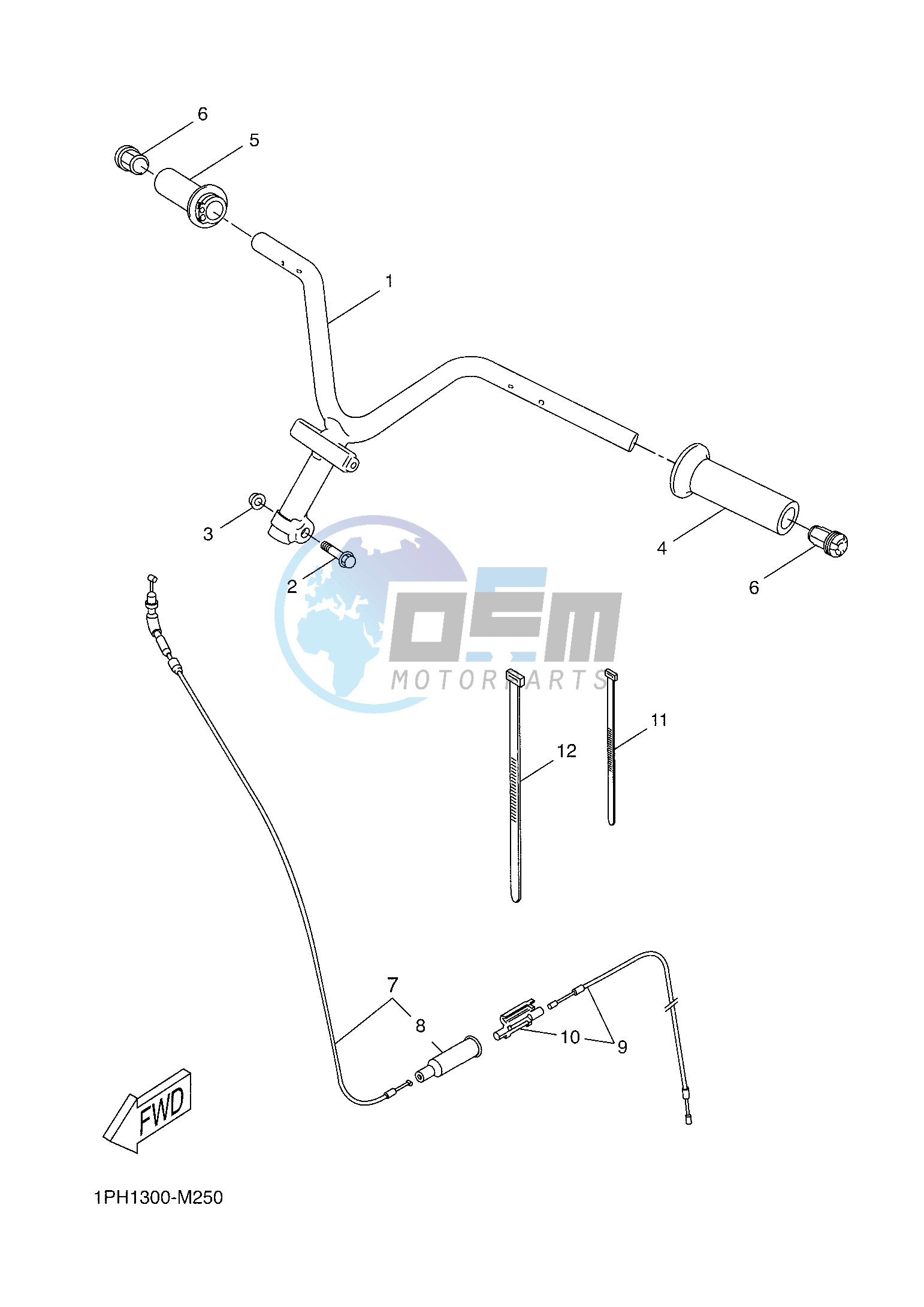 STEERING HANDLE & CABLE