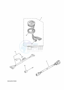 F50DETL drawing SPEEDOMETER