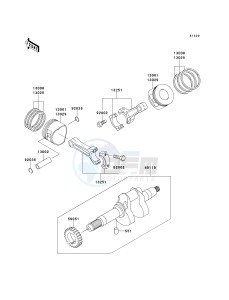 KAF 620 B [MULE 2520 TURF] (B6) [MULE 2520 TURF] drawing CRANKSHAFT_PISTON-- S- -